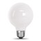 Feit Electric Feit Enhance G25 E26 (Medium) LED Bulb Soft White 25 Watt Equivalence 1 pk BPG2525W927CAFL - alternate 7